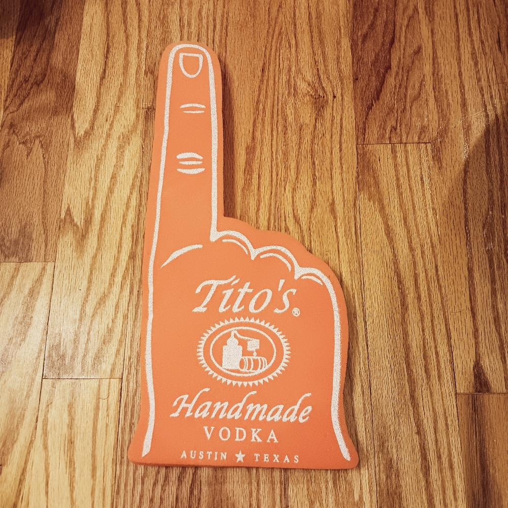 Titos Vodka Foam Finger!! NEW‎